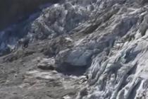 阿尔卑斯山冰川融化居民疏散